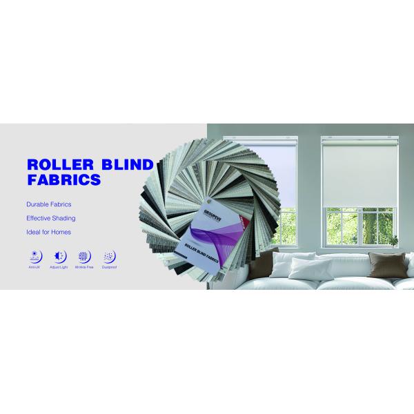 100% Polyester Waterproof Roller Blinds Fabric 2.8m Wide 140gsm
