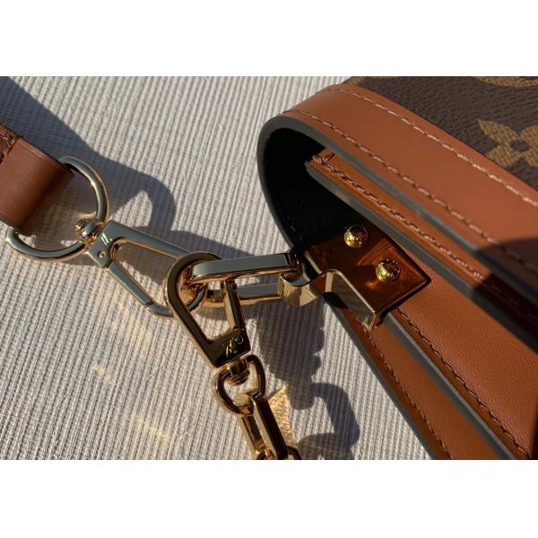 Brown Monogram Crossbody Bag