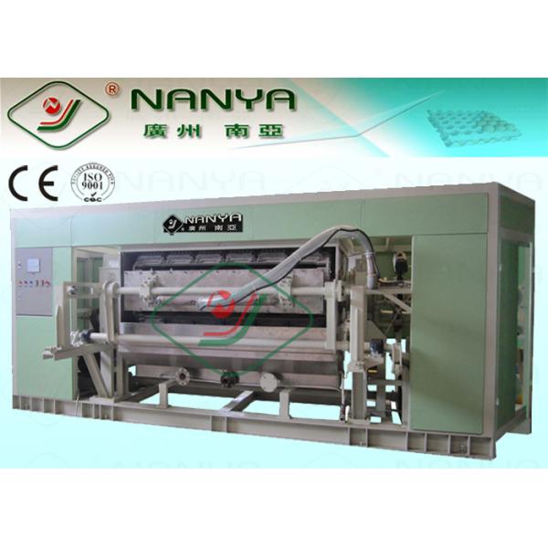 8 つの側面の機械、カップ・ホルダーのパルプの鋳造物装置を作る回転式卵の皿