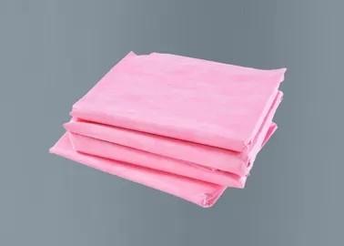 Rolo descartável cor-de-rosa impermeável da tampa de cama de 60*80cm 60*100cm SMS