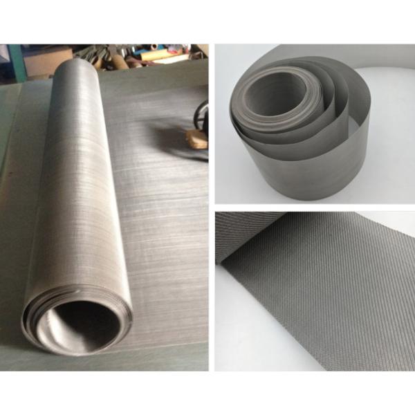 Stainless Steel Woven Wire Mesh 15-30m Bright Silver ISO9001