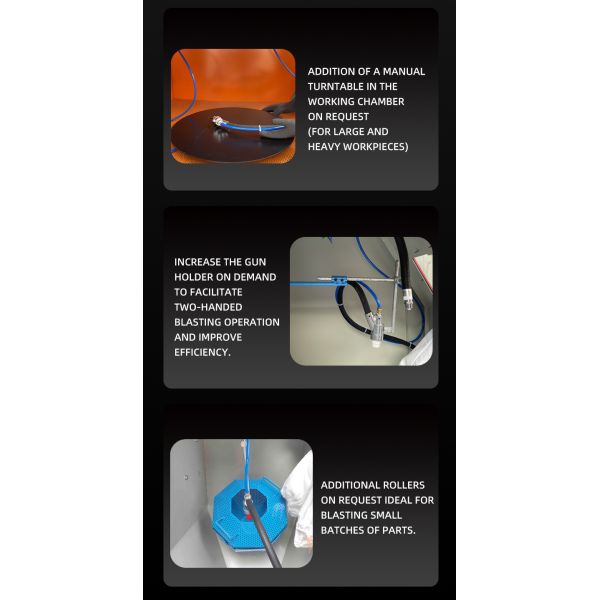 Small Vapour Blasting Machine Wet Sand Blasting Machine