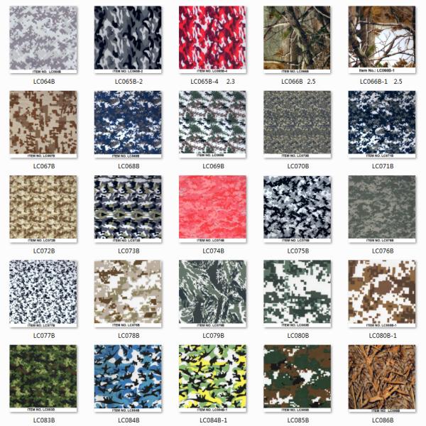 Camuflaje L película de impresión hidrográfica de la transferencia del agua de PVA