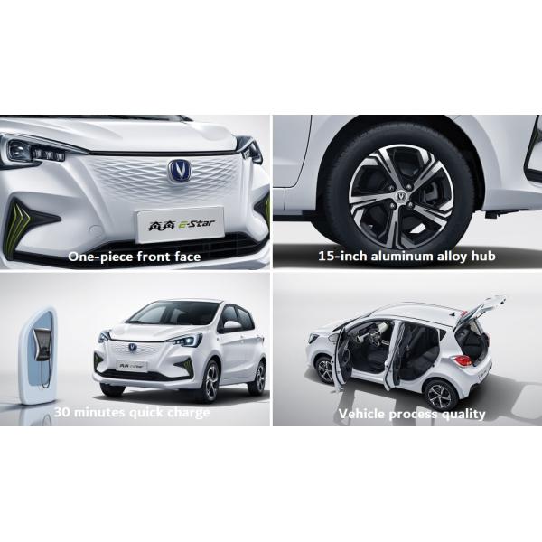 Высокая эффективность 101km/h кораблей энергии автомобилей ряда EV E-звезды 301km Changan Beni новая