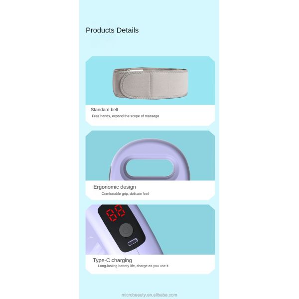Electric Massager Gun Full Body Massage Ring relieve muscle soreness after exercise Vibration massage promotes blood circulation