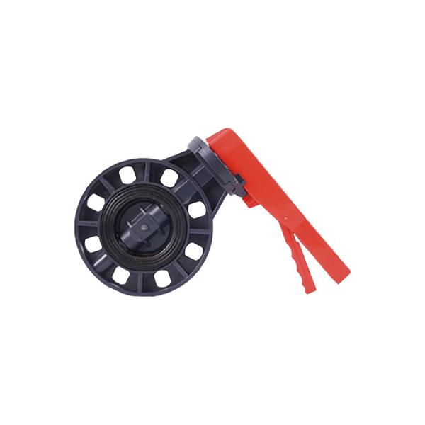 Durable Pvc Butterfly Valve Long Lasting Corrosion Resistant For Home Use