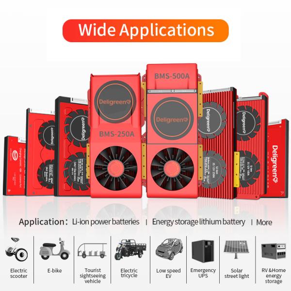 20S 60V 120A 200A Lifepo4 Battery Management System Waterproof Smart BMS with Balance Function