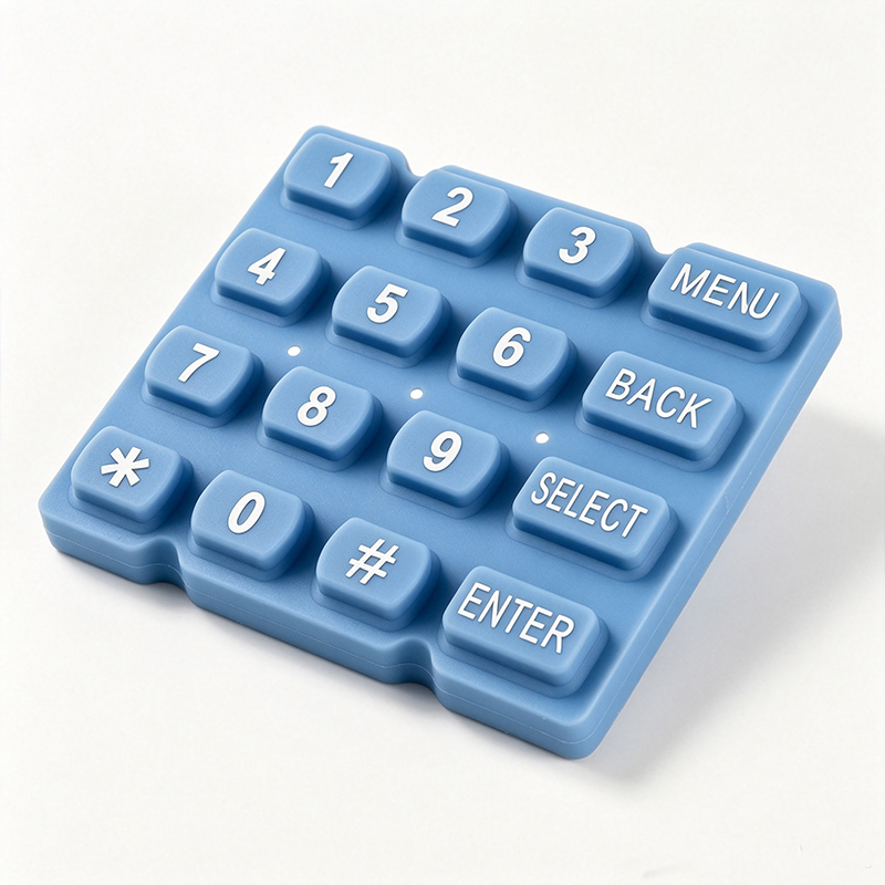 Customized Silicone Rubber Buttons With Thickened And Durable Equipment