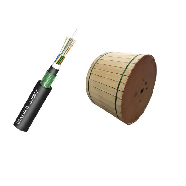 Non Metallic 3000N GYFTY53 Member Direct Buried Cable 288cores