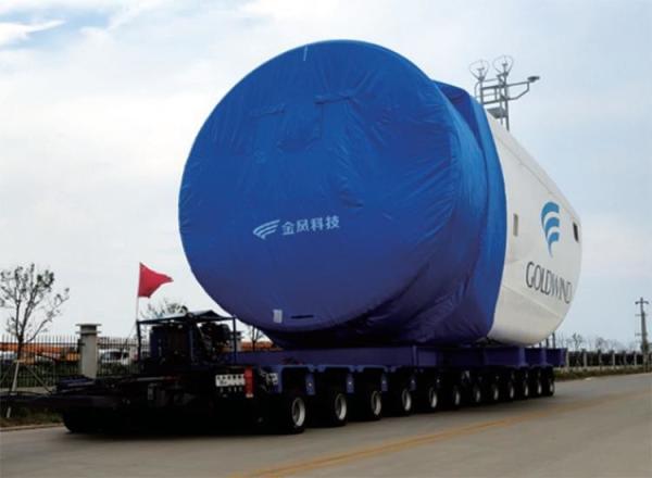 Hydraulic Modular Truck Trailer With ABS Anti-lock Braking System And 160kN Tractive Force