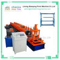380v de perfuração giratório 25/Min Shelf Roll Forming Machine