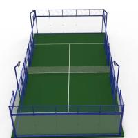Área de ténis de padel suave sintética Fácil instalação