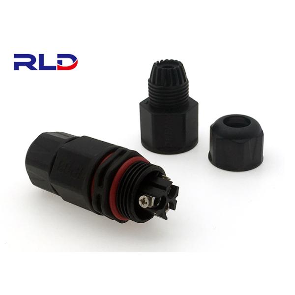 Screw Threaded 3PIN 4 PIN IP68 Outdoor Lighting Connectors
