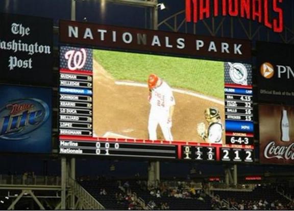 Pitch 16mm High Refresh Rate Outdoor LED Video Display for Sport Football