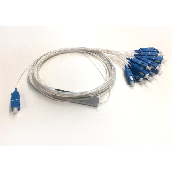 Мини Splitter 2 x 4 SC APC UPC Plc стекловолокна трубки