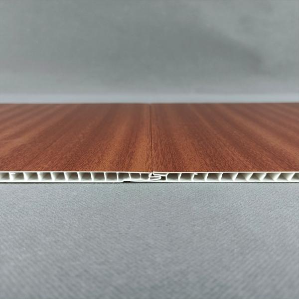 Панель стены лоска WPC деревянная составная высокая для выставочного зала