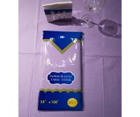 Papier qui respecte l'environnement de 3 plis et absorbant en plastique de nappe pour des Tableaux de rectangle