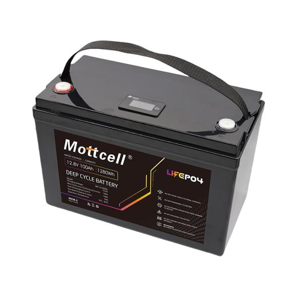 3000-5000 Ciclos 100Ah Lifepo4 M8 12V Bateria recarregável para necessidades industriais