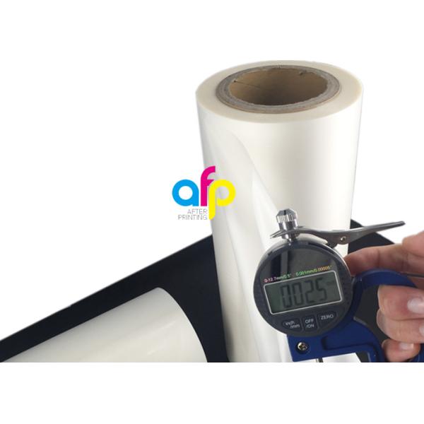 25 microns Matt Laminating Film Roll, films de stratification de 495mm * de 3000m BOPP