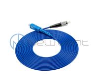 10 mètres de fibre de Sc FC pour autoguider le tableau de connexions optique de fibre de 3mm
