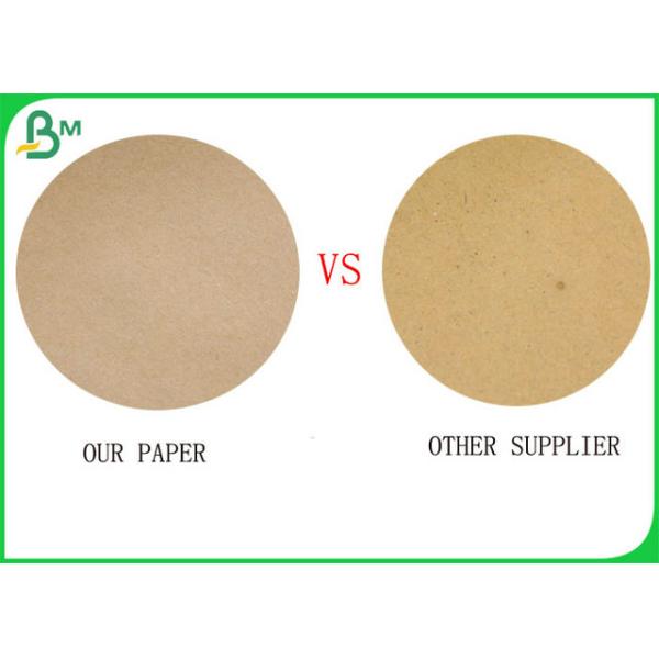 SGS Approved 70GSM 80GSM Brown Kraft Liner Paper For Making Shopping Bags