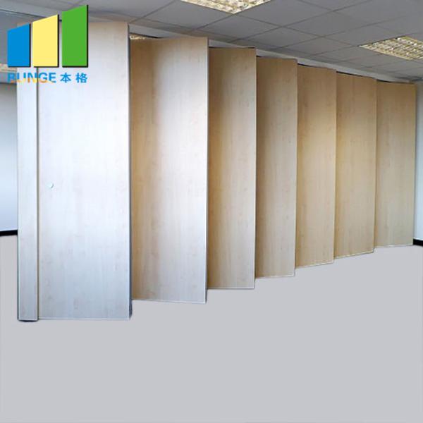 Hotel Acoustic Operable Partition Movable Fireproof Folding Partition Walls Door In Manila