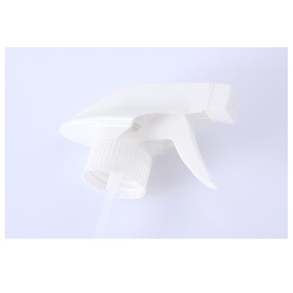 Non Spill Bottle Stopper White Plastic Pump Trigger Sprayer Bottle for Cleaning