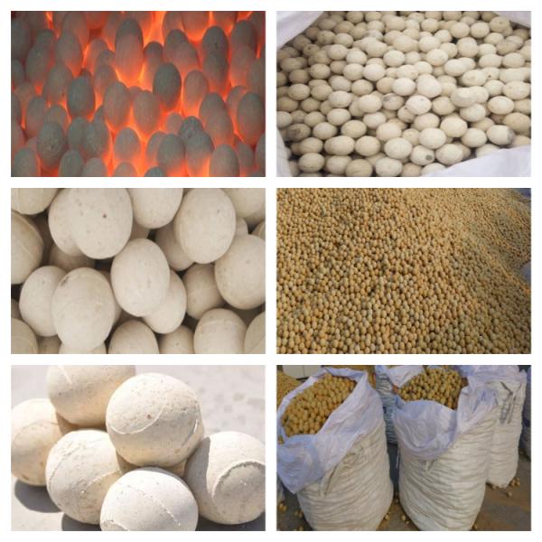 Fire Resistant 65%-95% Alumina Ceramic Fire Balls Heat Storage Refractory Balls