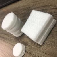 Cuadrado aguja feltro de algodón filtro de aire de absorción de almohadilla Hoja de datos para el VIH Tester CPAP