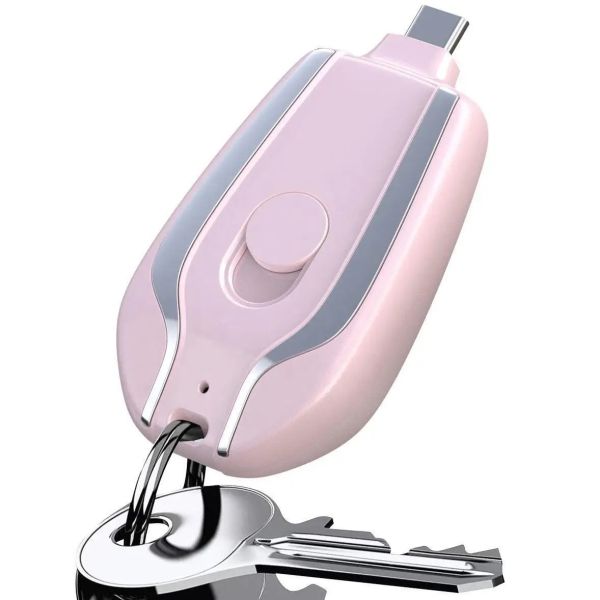 Top Selling Products Small Portable Emergency Keychain Power Bank Phone Mini Key Chain Portable Charger