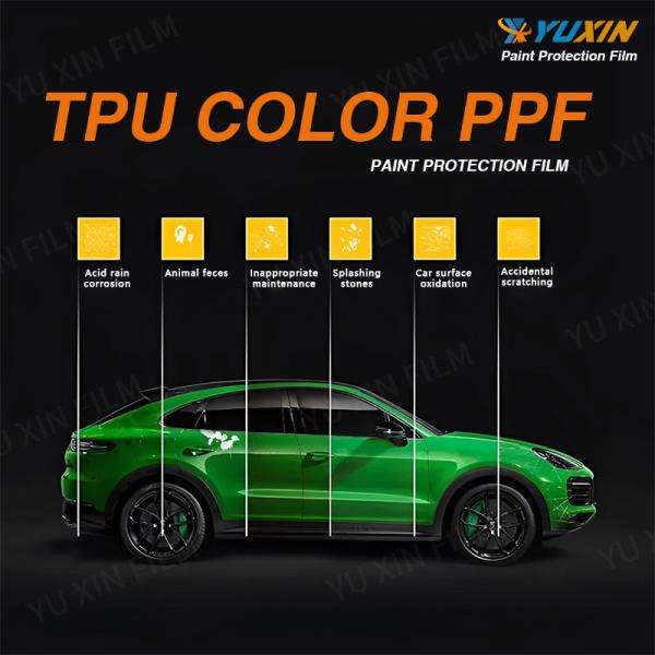 OEM ODM TPU Car Paint Protection Film Color Change PPF Wrap Film Anti Scratch