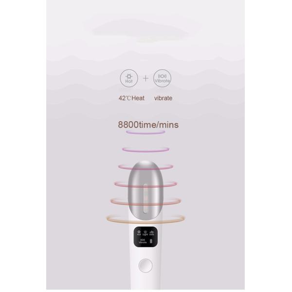 High Frequency Vibration 400nm 470nm Deep Tissue EMS Eye Beauty Massager