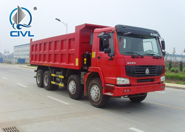 New 12 Wheels Tipper Truck 371HP  euro II engine  LHD 40tons loading  20-30CBM Heavy Duty Dump Truck CVZZ3317N3567