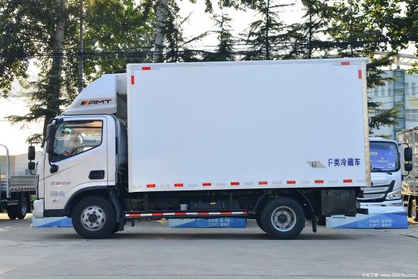 Famous Jmc Light Refrigerated Truck 4x2 Caminhão de transporte de alimentos congelados para venda