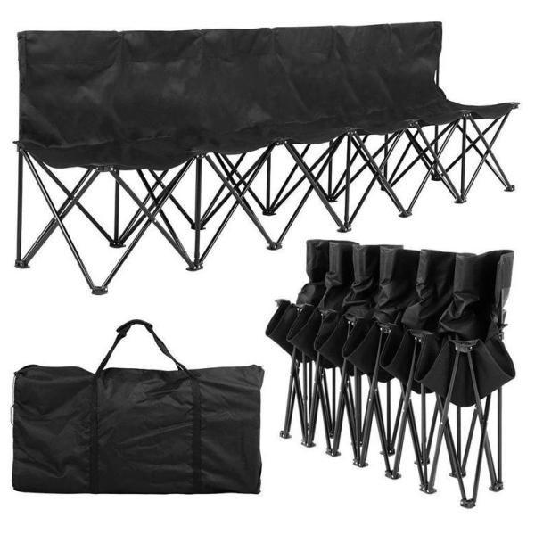 Outdoor Garden Lightweight 6 Seats Folding Portable Sport Beach Lounge Chair, Foldable Custom Logo Camping Chairs