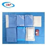 OEM Blue Lithotomy Pack Curtains para Cirurgia Médica