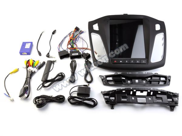 9.7'' Tesla Vertical Screen For Ford Focus 3 Mk3 2011-2017 Android Car Multimedia Player