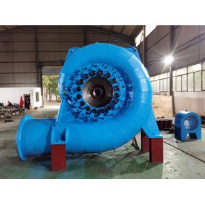 Francis Turbine Generator with 500KW-15 MW Power Output 50 Hz/60Hz Rated Frequency and Static Excitation System