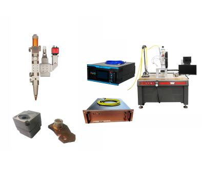 Copper Brass Industrial Laser Welding Machine With Hybrid Blue Fiber Laser