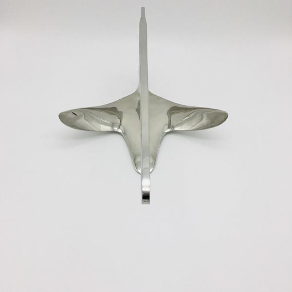 Stainless Steel 304 Rocna 15kg Anchor  Silver Polish Boat Bruce