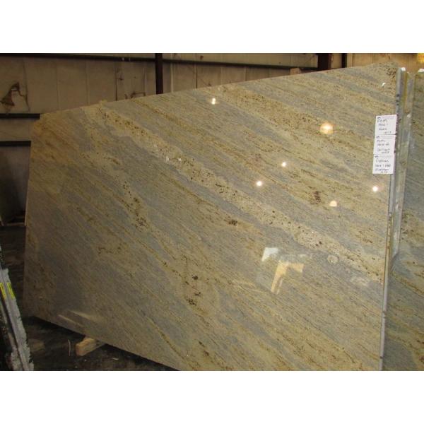 Indian Kashmir Gold Granite Slab Countertops Counter Kitchen Tops 30mm Thickness