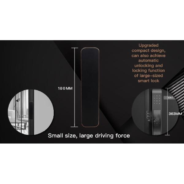 IP68 Waterproof FPC Fingerprint Smart Door Lock Bluetooth Antique