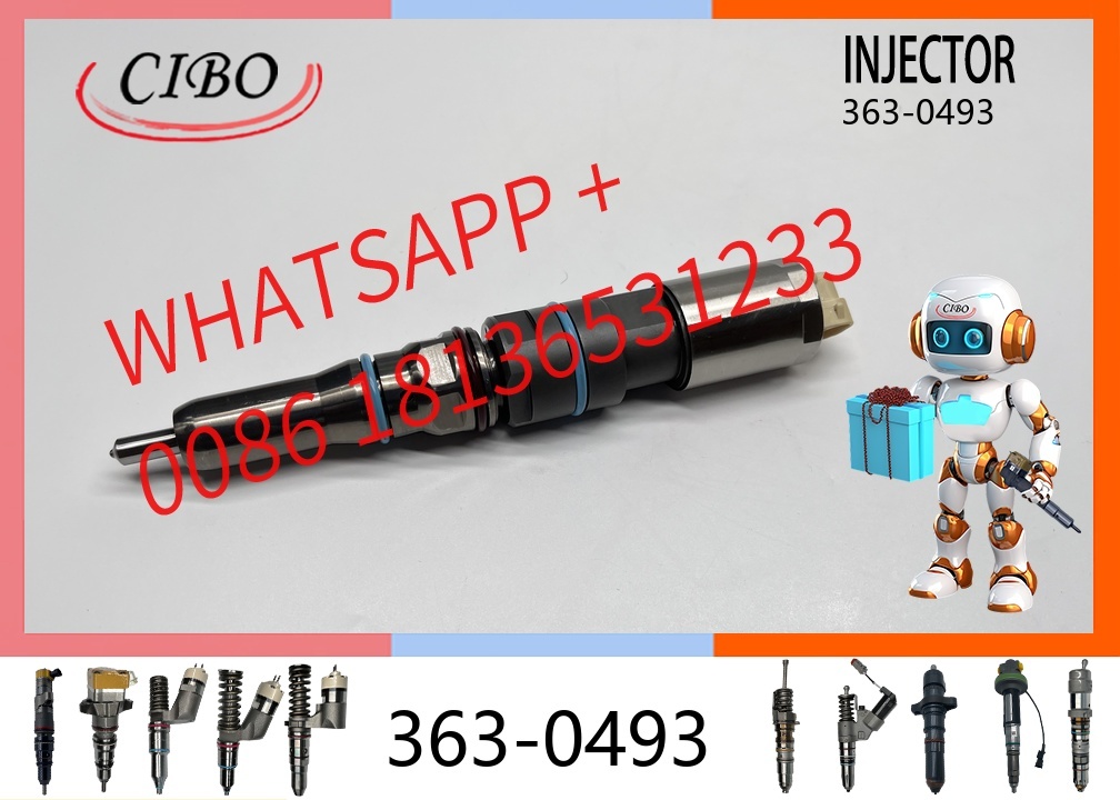 original 363-0493 Common Rail Fuel Injector 3630493 20R-5036 367-4293 456-3588 for   C9 C9.3 336E 336EL 336ELN Excavator Diesel Engine Injector original new injector
