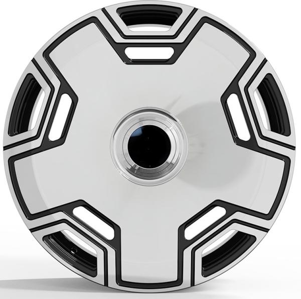 22x9.5 ET45/22x11.5 ET47 Roues forgées à la face noire pour Mercedes-Benz GLS 600 Maybach