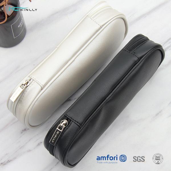 Черная белая поли сумка щетки макияжа ODM PU сумки