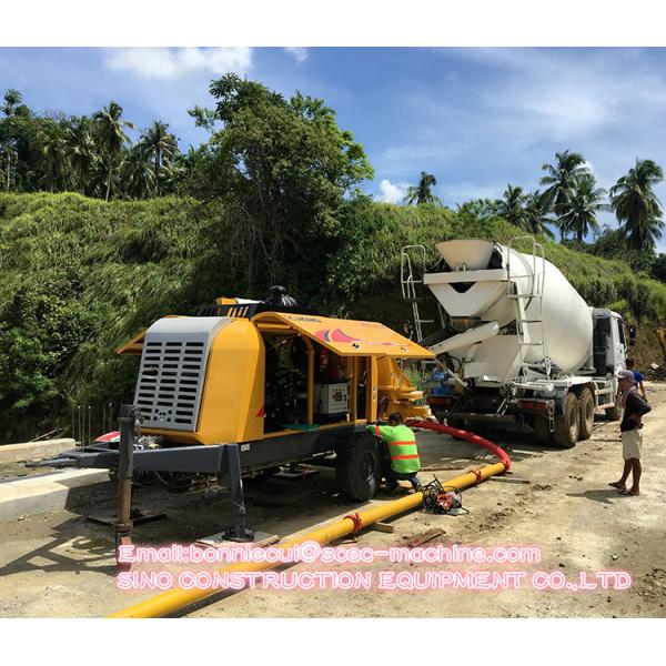 HBT5008k 32Mpa 82kw 0.6m3 Concrete Handling Equipment