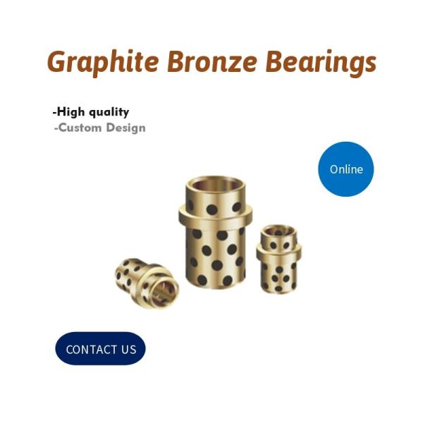 Self Lubricating Solid Inlaid Graphite Plugged Bushings
