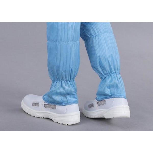 Голубые пылезащитные ботинки безопасности Pvc единственные статические неконсервативные   Материал PU