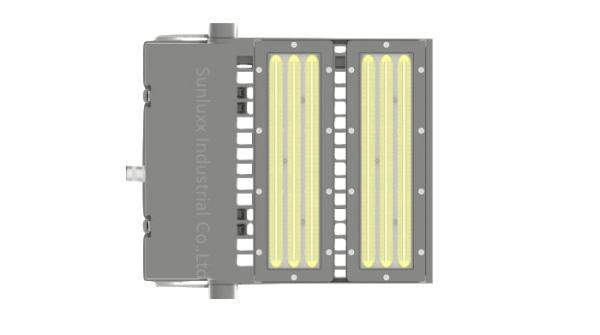 Anti - Corrosion LED Stadium Flood Light , 140LM/W LED Sport Court Lighting Fixtures