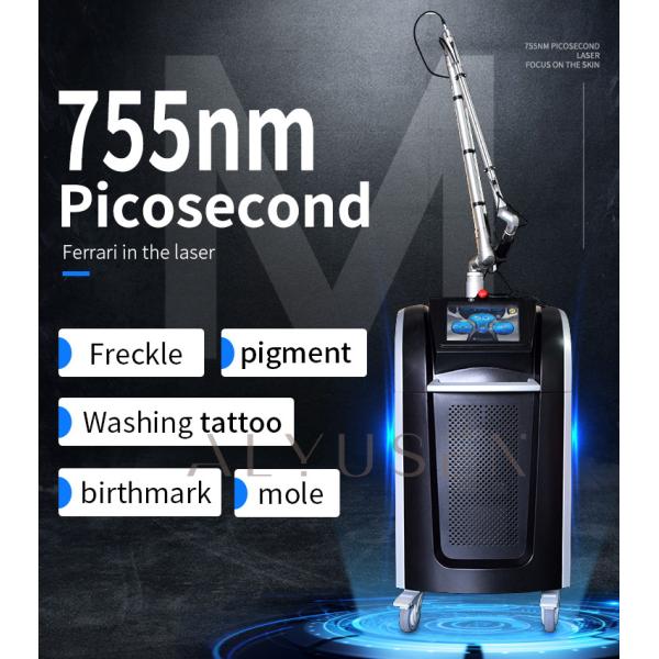 Q Switched Nd Yag Picosecond Laser Tattoo Removal Machine Skin Whitening